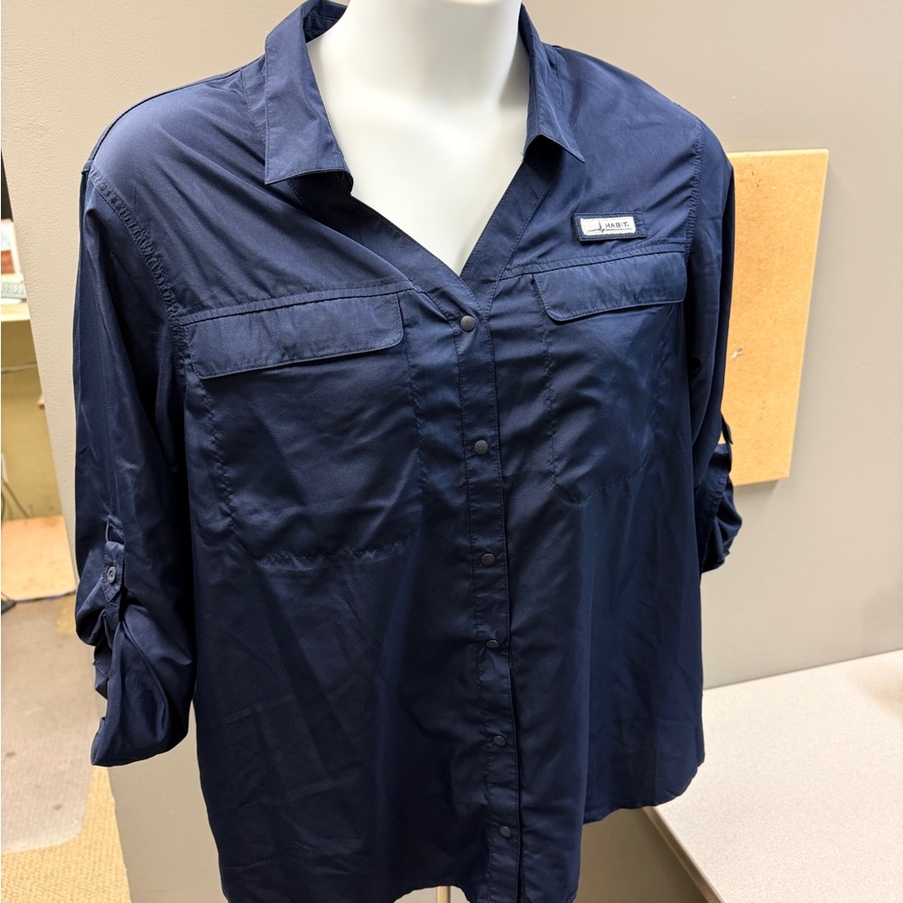 Habit Long‎ Sleeve Fishing Shirt 2Cl
